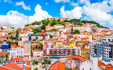 Lisbon, overlooked by St George's Castle